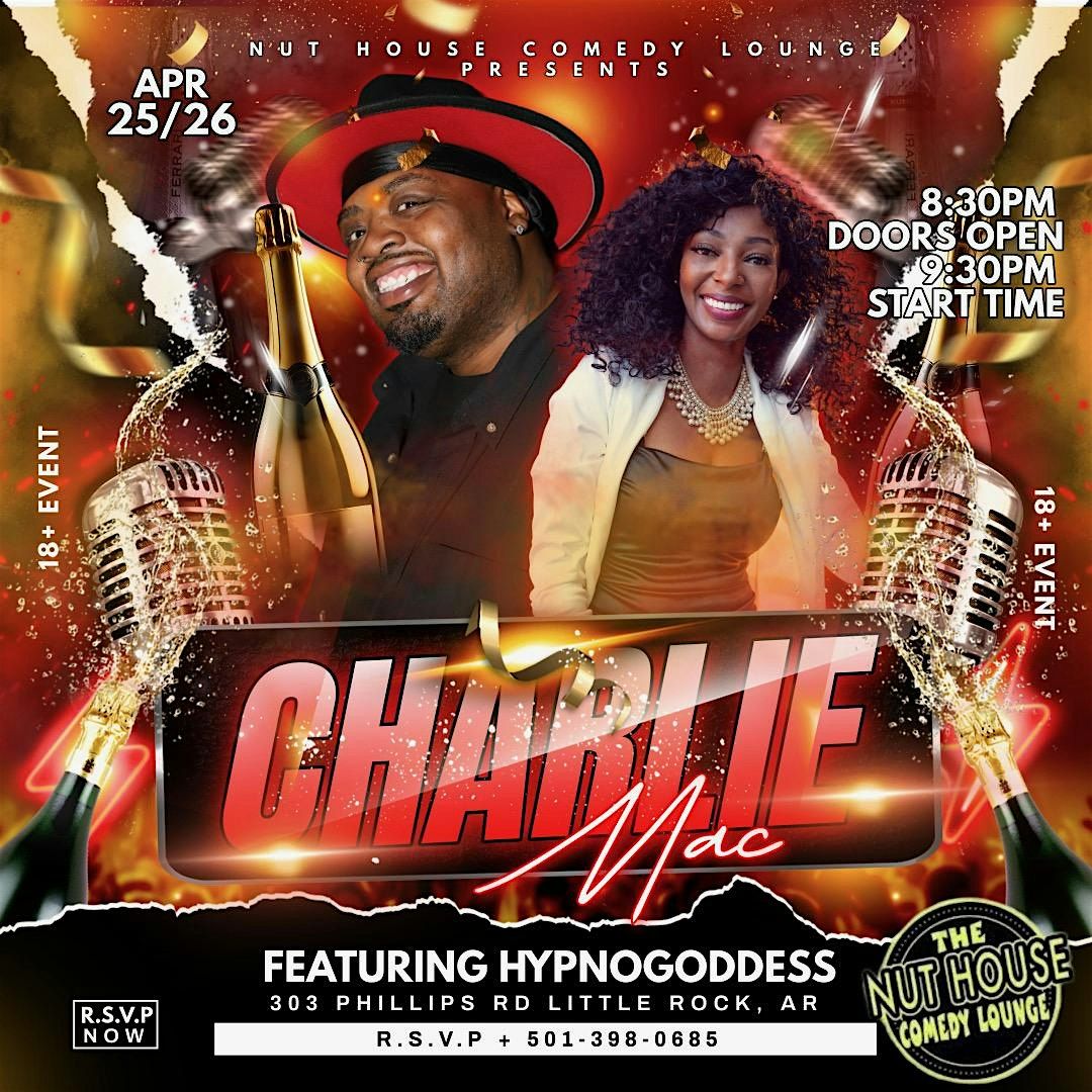 CHARLIE MAC LIVE AND THE HYPNOGODDESS