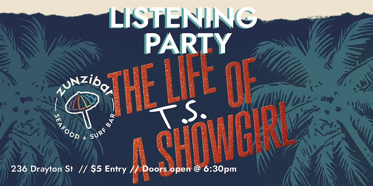 The Life of a Showgirl - A Taylor Swift Listening (and Dance) Party!