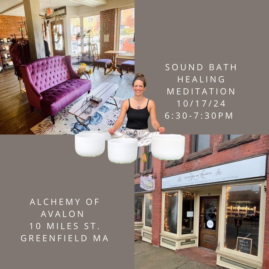 Sound Bath at Alchemy of Avalon