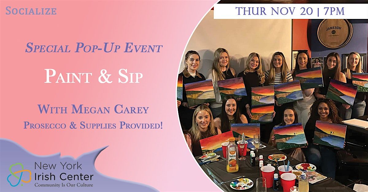 Paint & Sip with Megan Carey