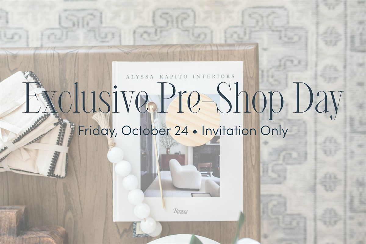 Exclusive Pre-Shop Day | LGI Inventory Sale