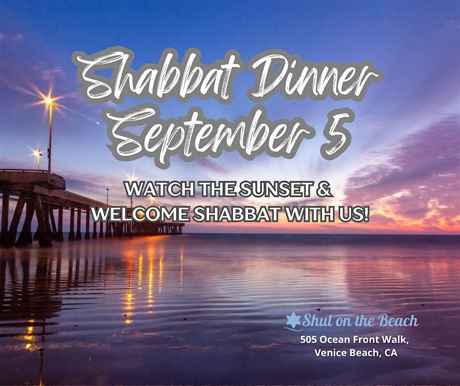 Shabbat Dinner at the Beach
