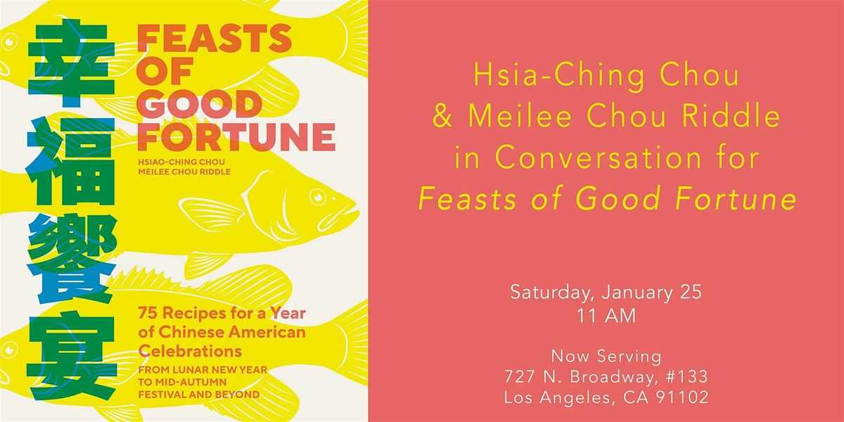 Feasts of Good Fortune Author Event