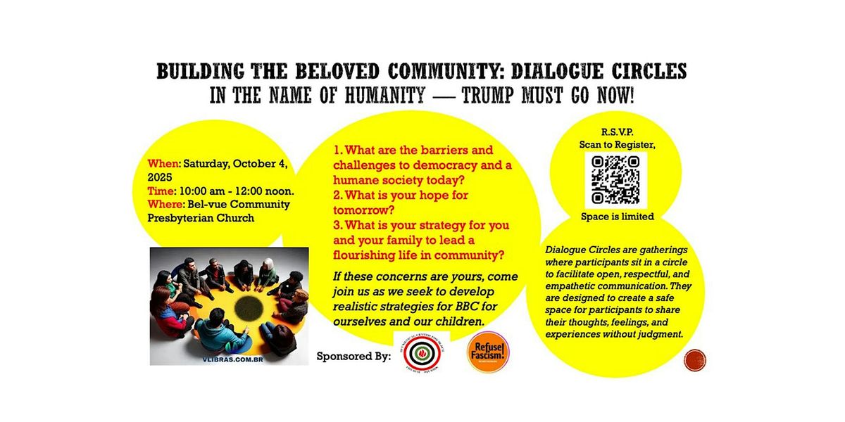 Building The Beloved Community: Dialogue Circles