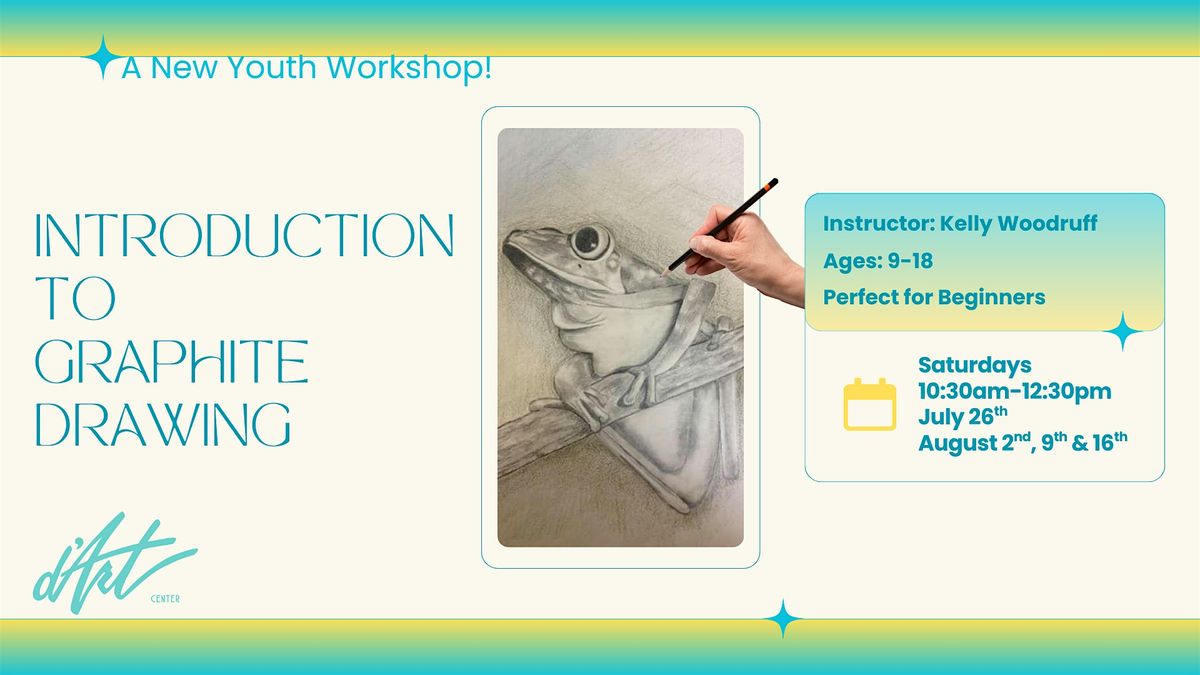 Introduction to Graphite Drawing for Youths