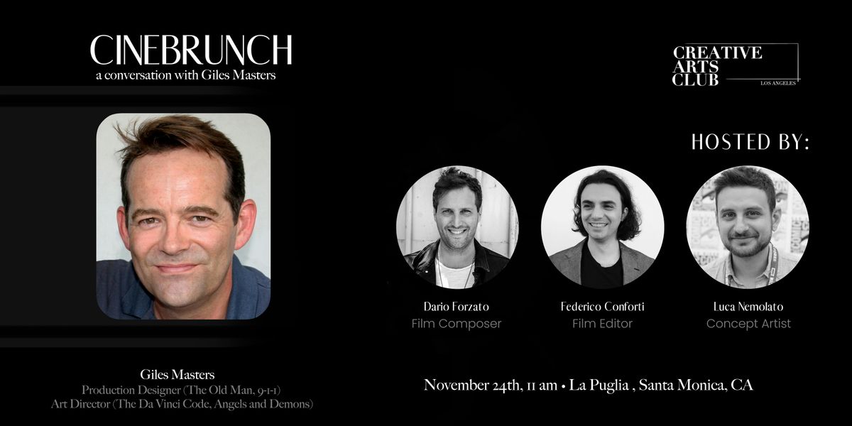 CINEBRUNCH: A Conversation with Giles Masters