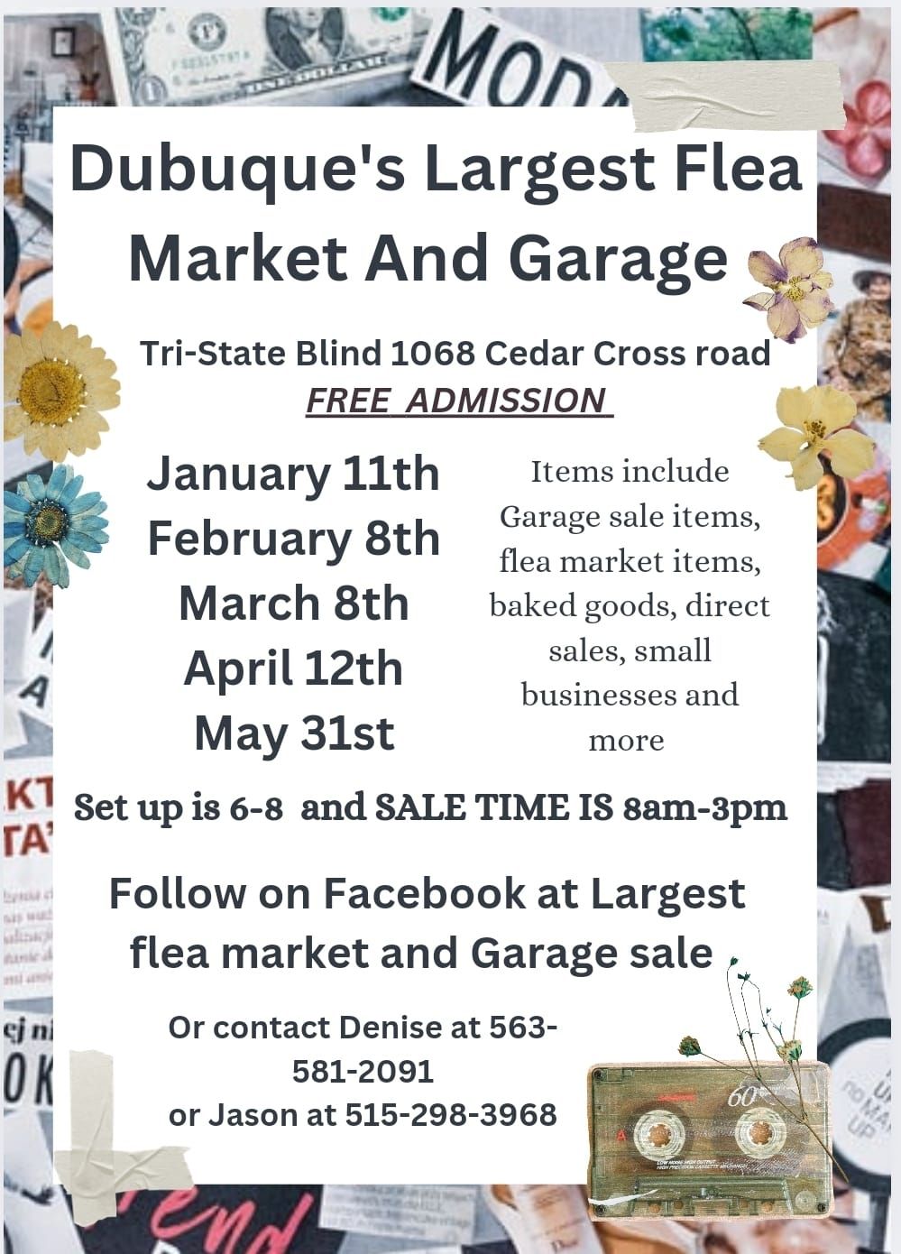 Dubuque's Largest Flea Market And Garage Sale 