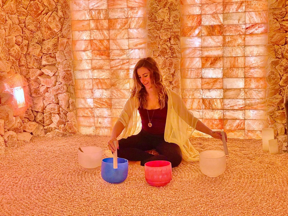 Salt Crystal Cave Sound Bath