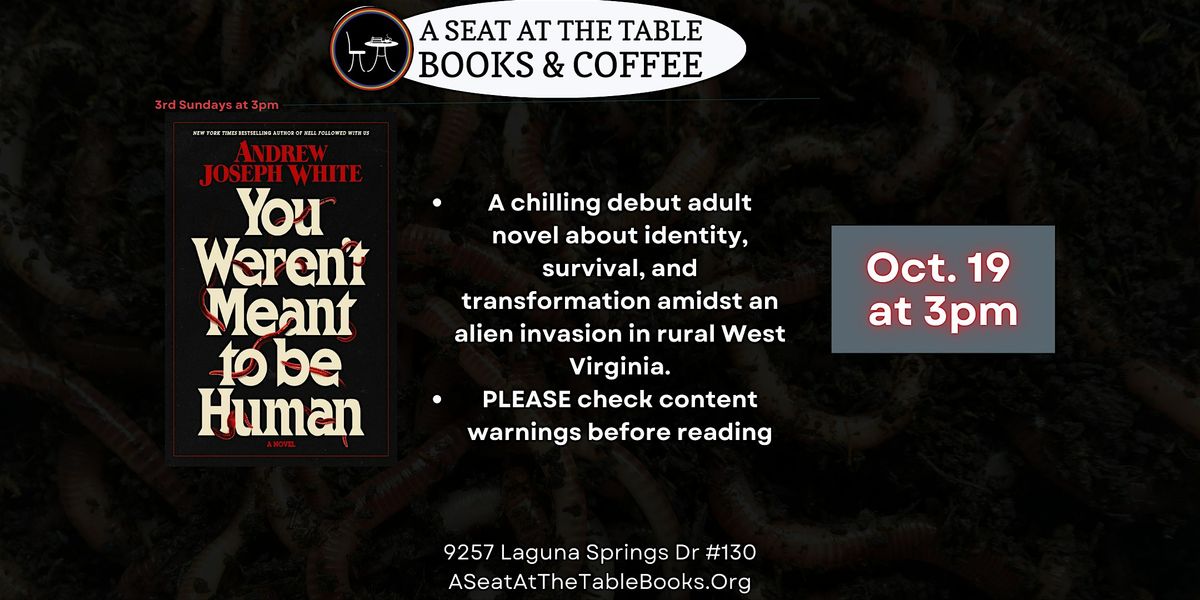 Horror Book Club w\/ Zoid + Arden: You Weren't Meant To Be Human