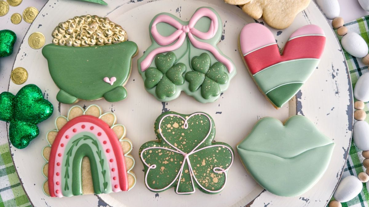 Coquette St. Patrick's Day Cookie Decorating Class