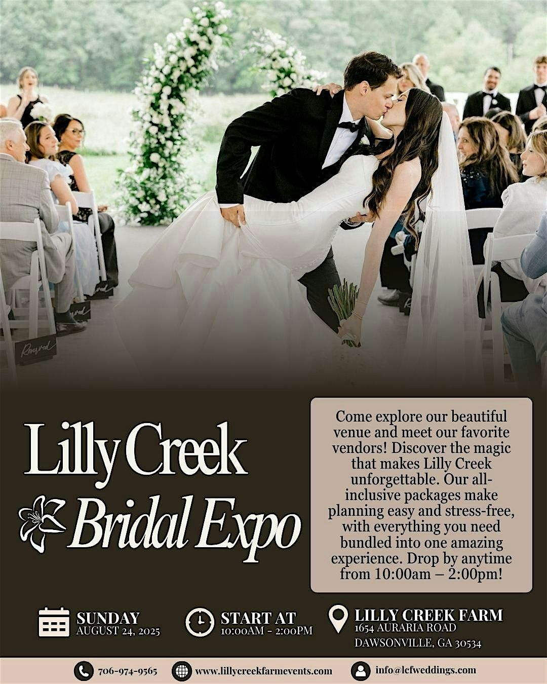 Lilly Creek Bridal Expo August 2025