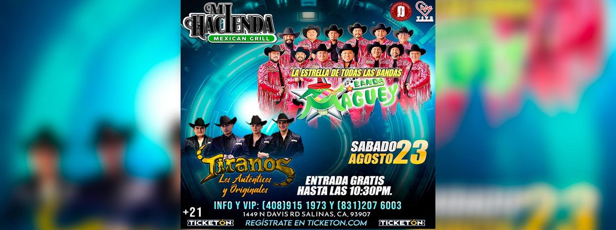 BANDA MAGUEY & TIRANOS EN SALINAS