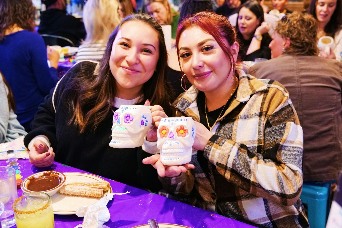 Dia De Los Muertos Sip & Paint at Los Chingones DTC