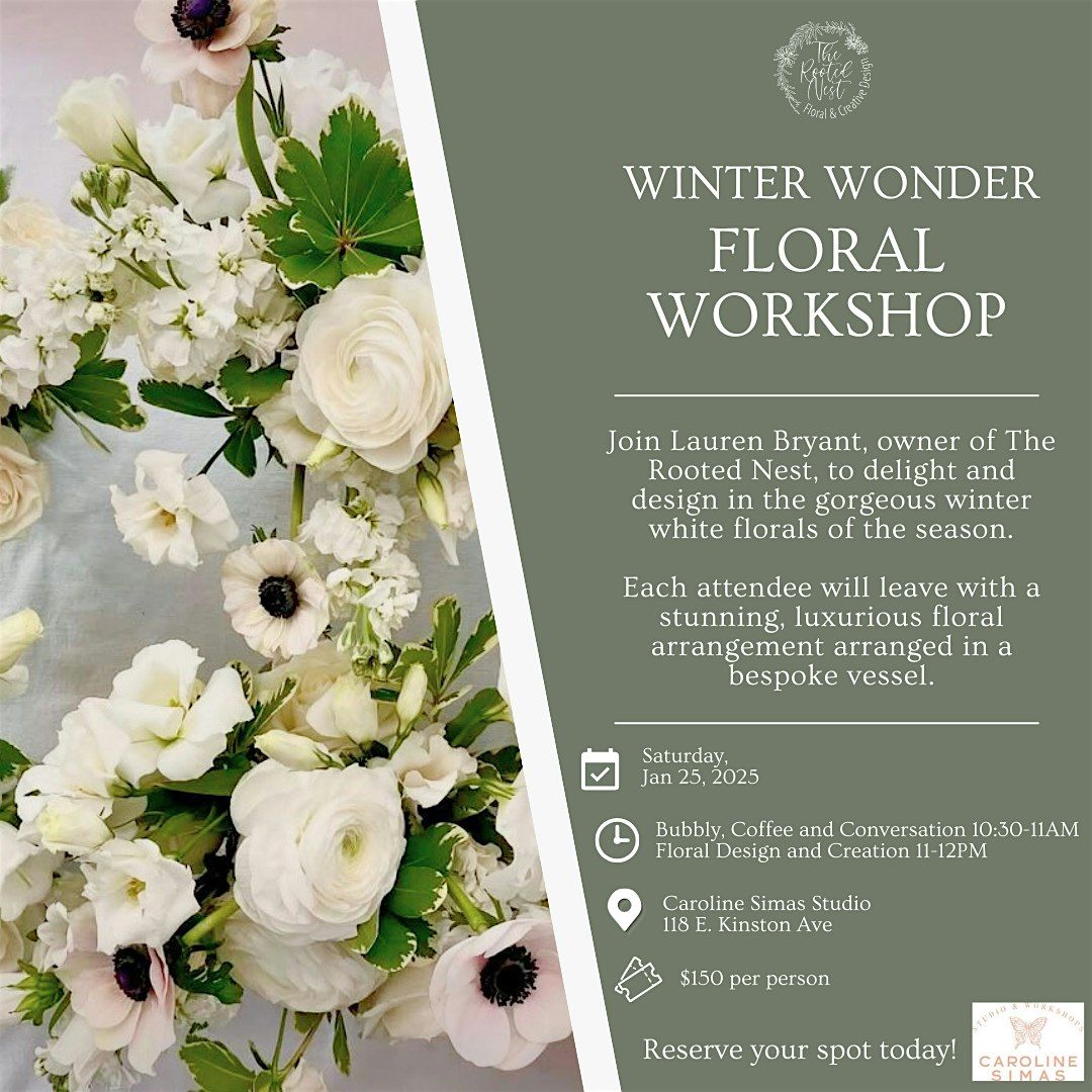 Winter Wonder Floral Workshop