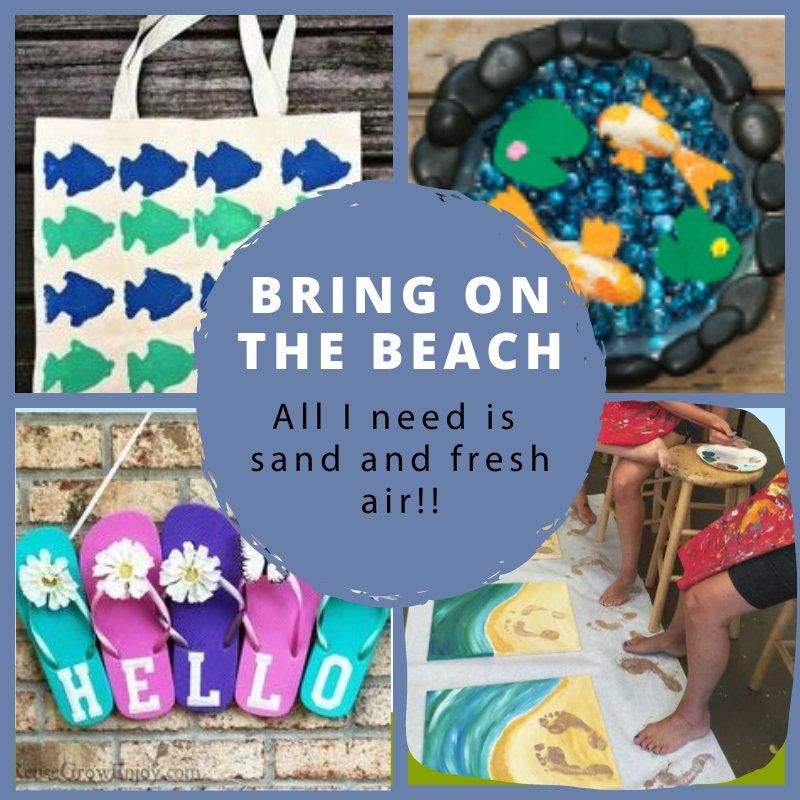 Kids' Summer Art Camp - Week 2 - Bring On The Beach