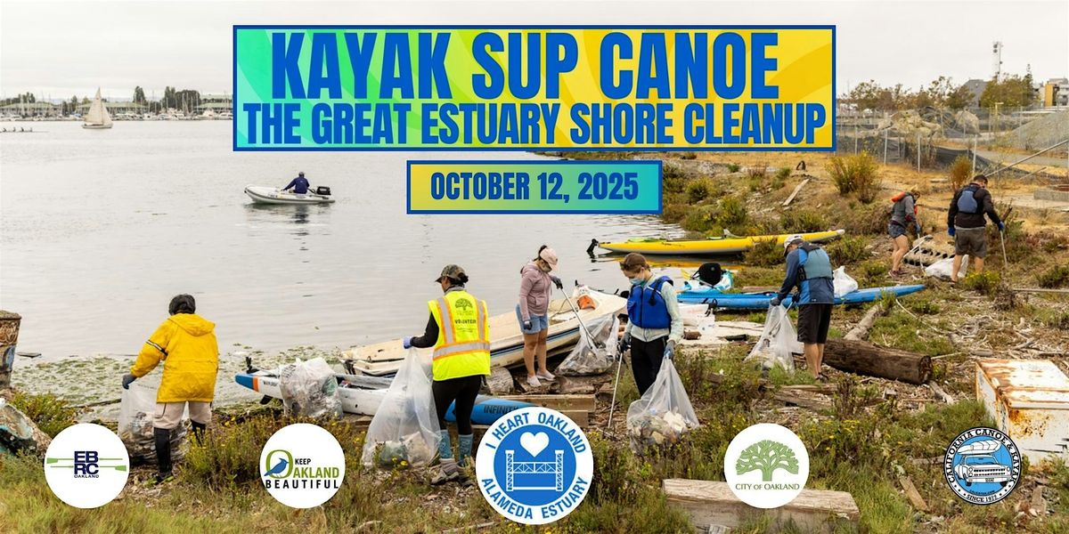 The Great Estuary Kayak, SUP & Canoe Shore Cleanup