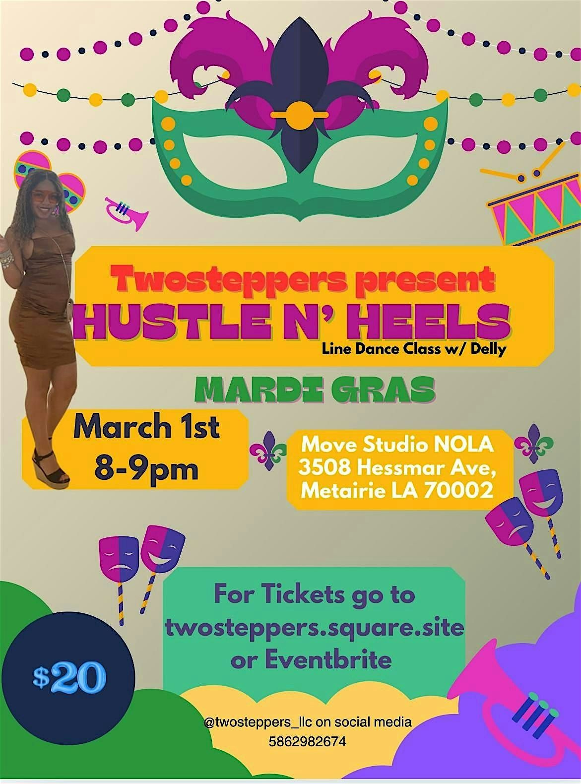 Hustle N' Heels (Mardi Gras)