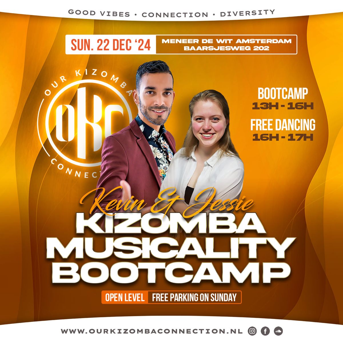 OKC Winter Bootcamps: Kizomba Musicality