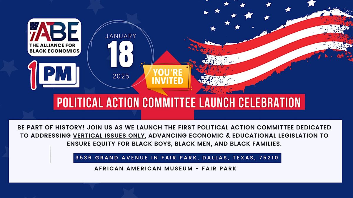 Political Action Committee Launch Celebration