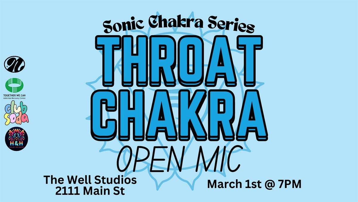 Throat Chakra Open Mic