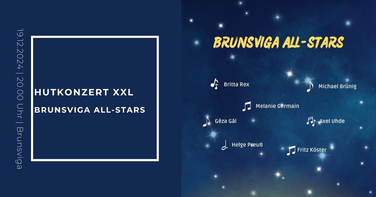 Hutkonzert XXL | Brunsviga All-Stars