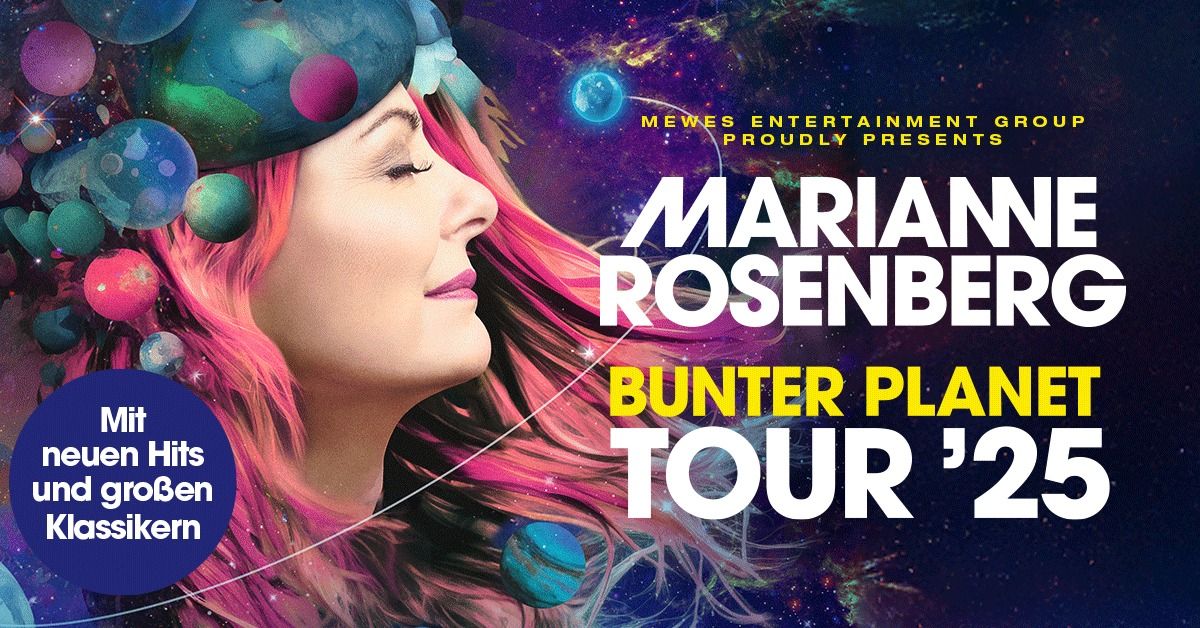 MARIANNE ROSENBERG Bunter Planet Tour 2025 | Bochum