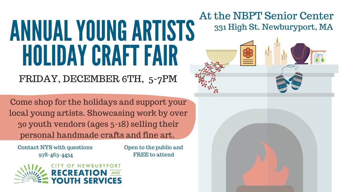 Annual Youth Artists Holiday Craft Fair