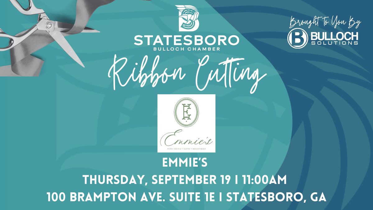 Ribbon Cutting - Emmie's