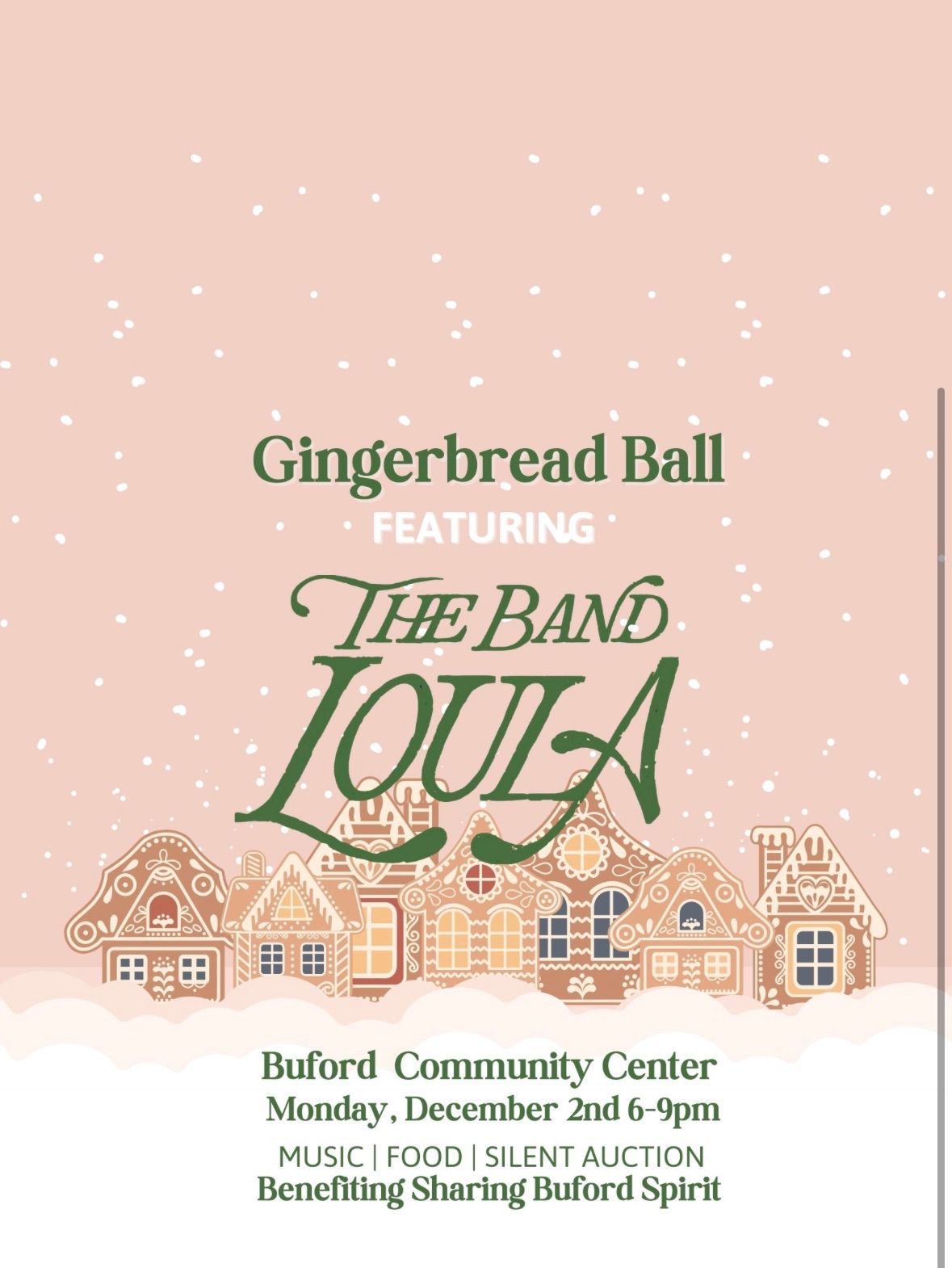 The Gingerbread Ball featuring Band Loula 