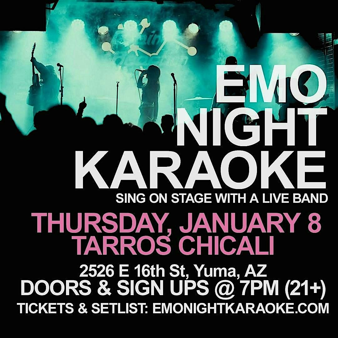 EMO NIGHT KARAOKE IN YUMA!
