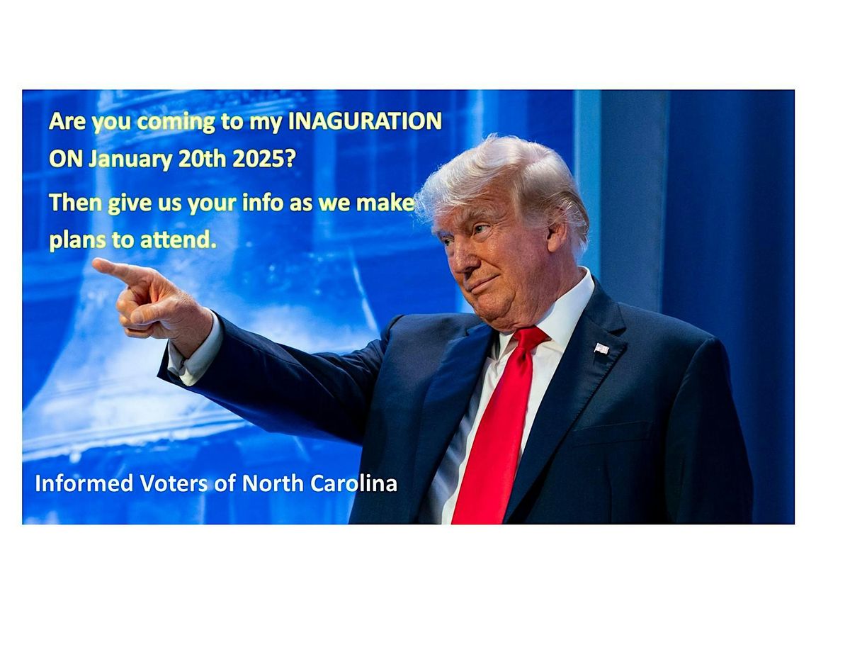 Trump 2024 inaguration