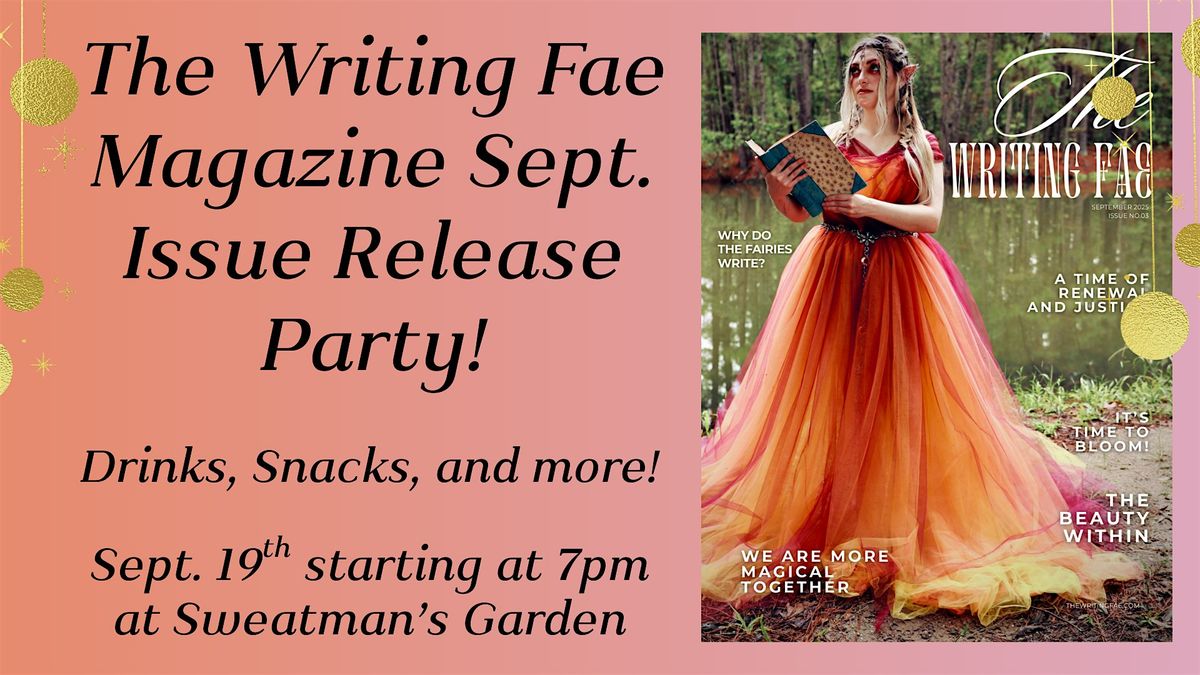 The Writing Fae Magazine Release Party!