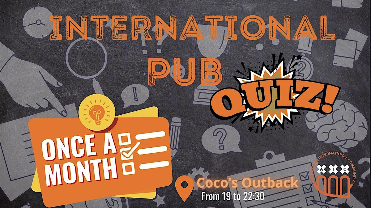 International Pub quiz @ Coco's