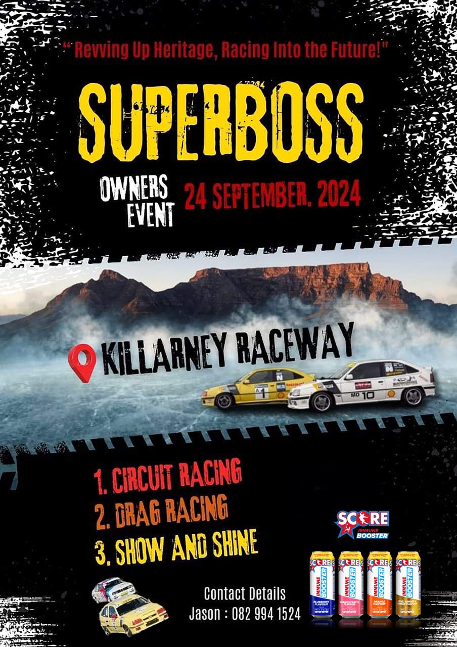 Superboss day 24th September 2024 Killarny Race Track Cape Town