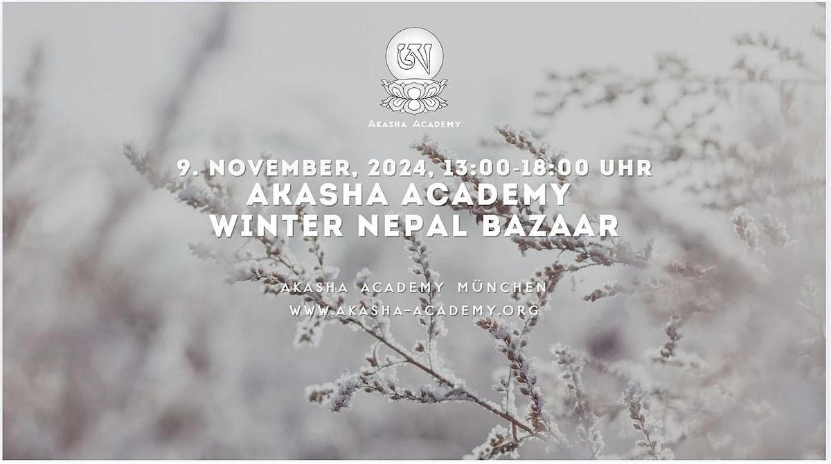 Winter Nepal Bazaar