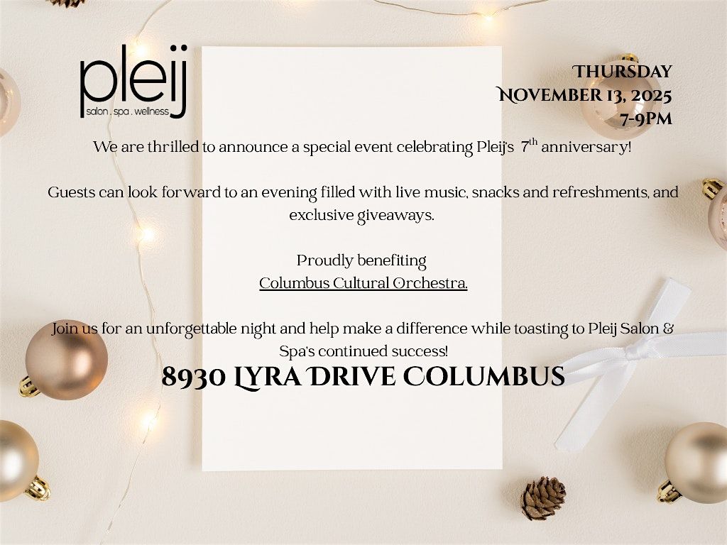 Seven: A Pleij Celebration of a Beauty Reset