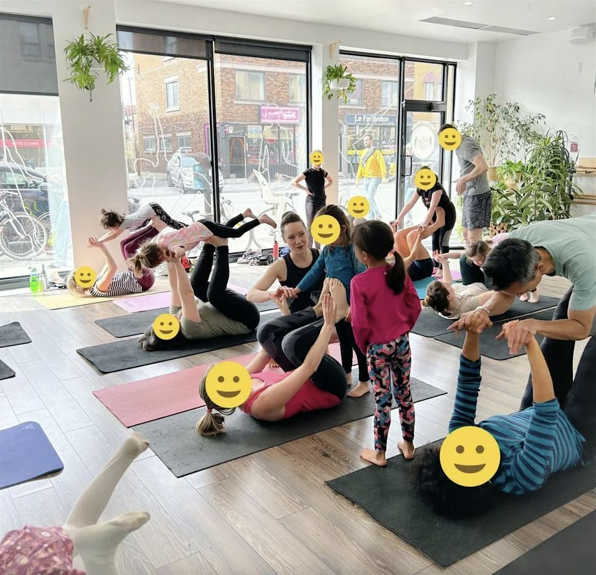 Atelier Acroyoga parent-enfant (4-5 ans)