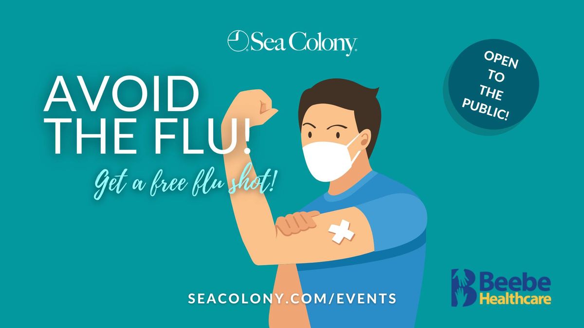 Sea Colony - Free Flu Vaccine Clinic!