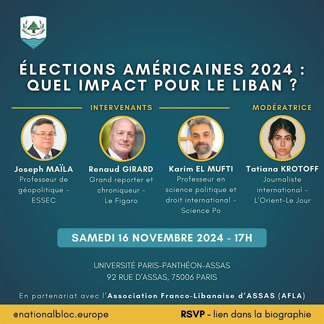 Elections Am\u00e9ricaines 2024 : quel impact pour le Liban