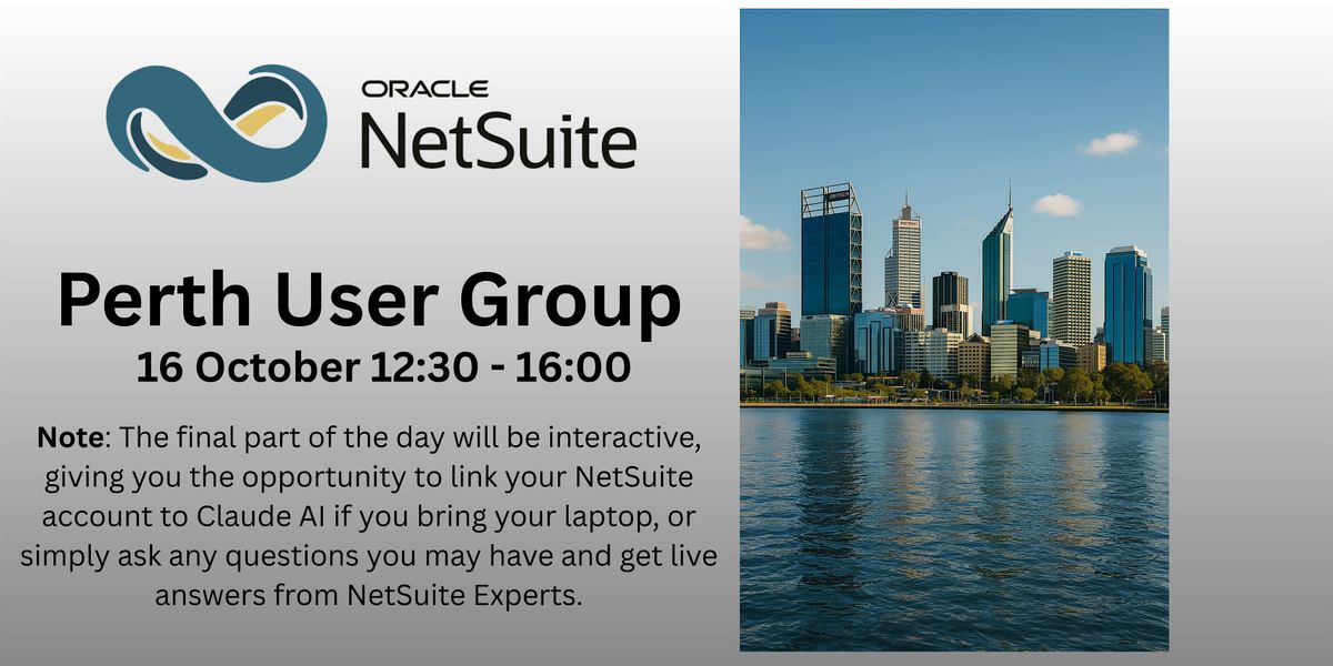 NetSuite Perth User Group