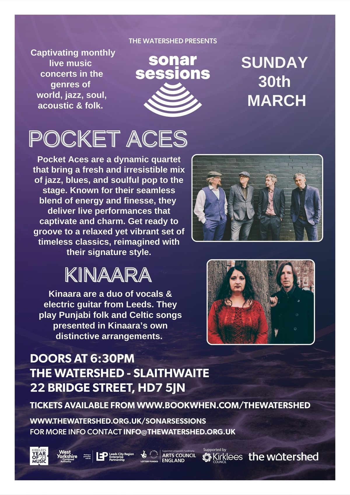 Sonar Sessions - Pocket Aces + Kinaara