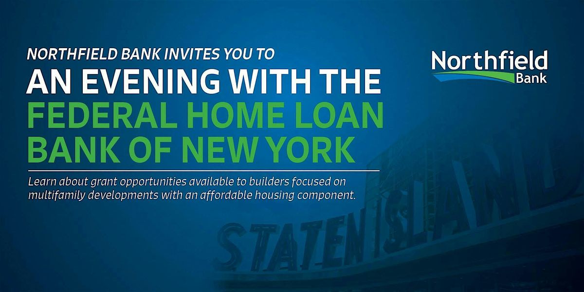 An Evening with the Federal Home Loan Bank of New York
