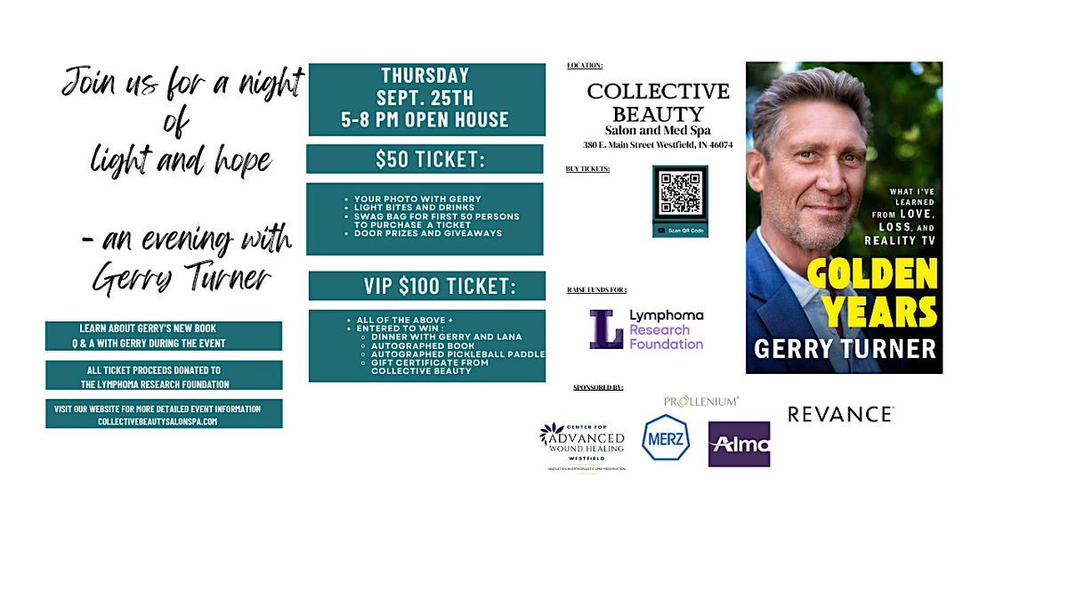 A night of light and hope - an evening with Gerry Turner