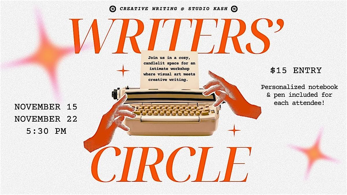 Writers' Circle at Studio Kash