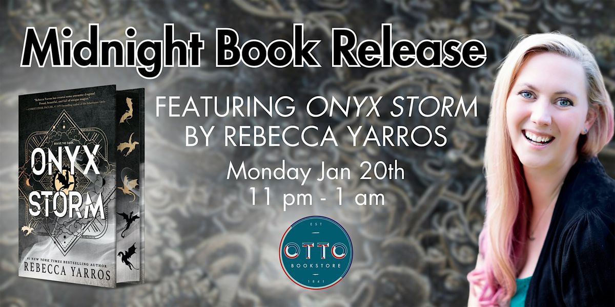 Rebecca Yarros Midnight Release Event for Onyx Storm!