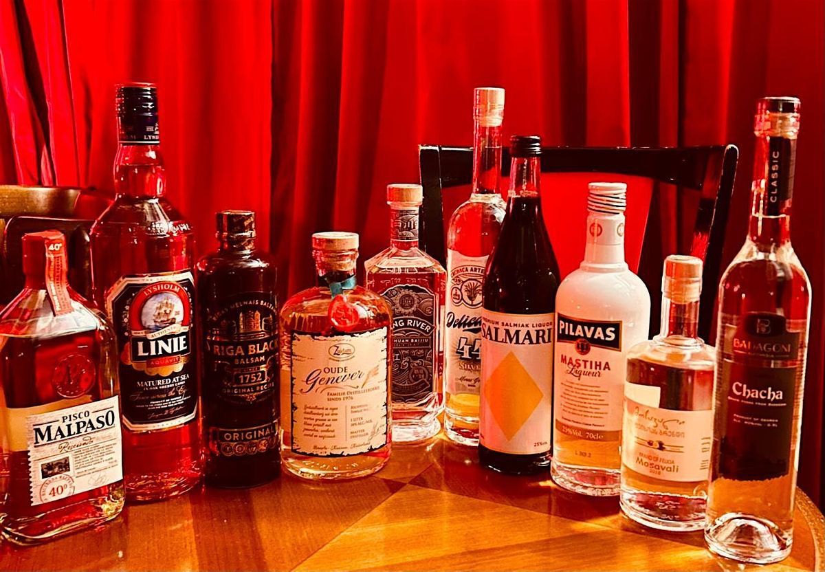 World Spirits Tasting - Travel the Globe through Flavour!