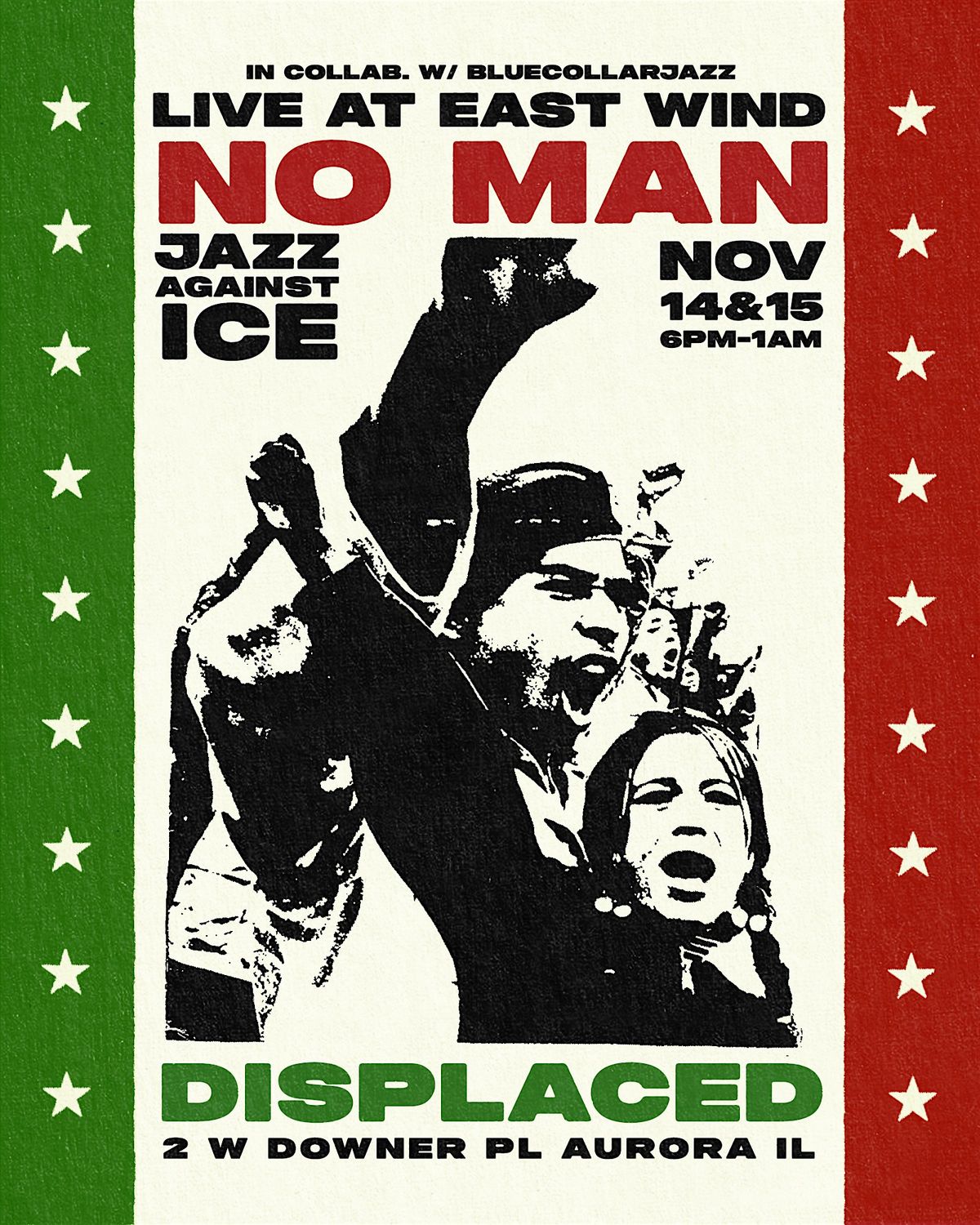 NO MAN DISPLACED *NIGHT ONE*