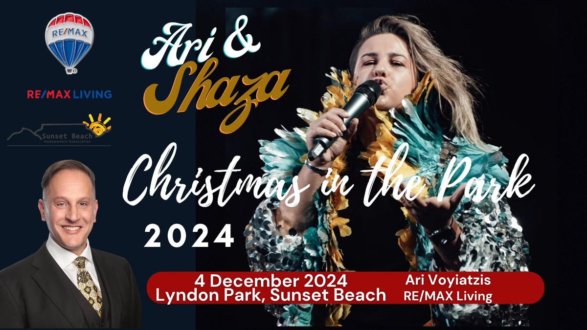 Christmas in the Park 2024, hosted by Ari Voyiatzis of RE\/MAX Living