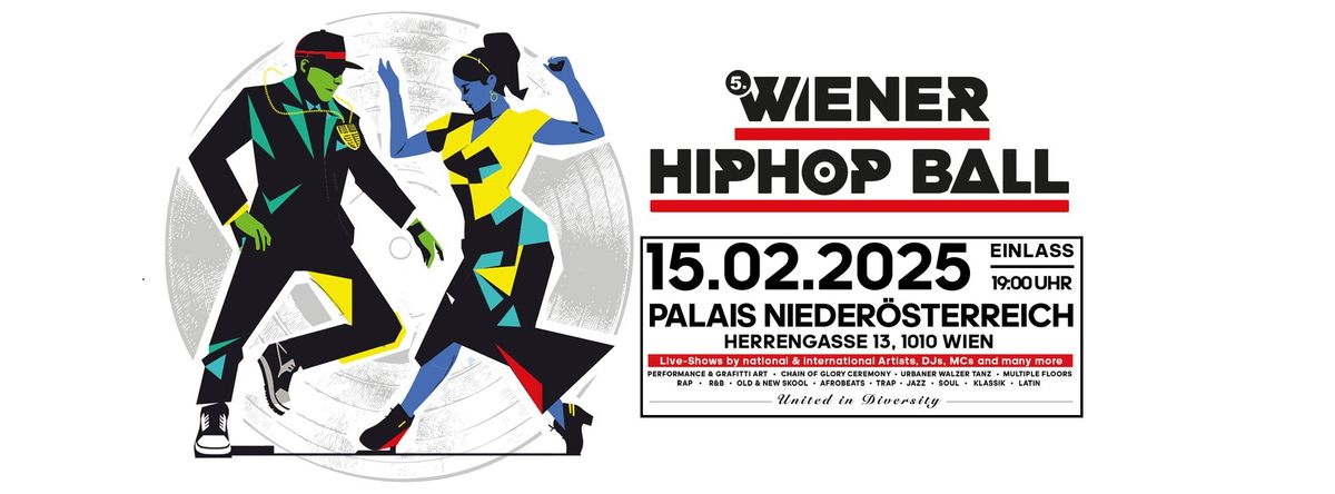 5. Wiener HipHop Ball | Palais Nieder\u00f6sterreich, 1010 Vienna