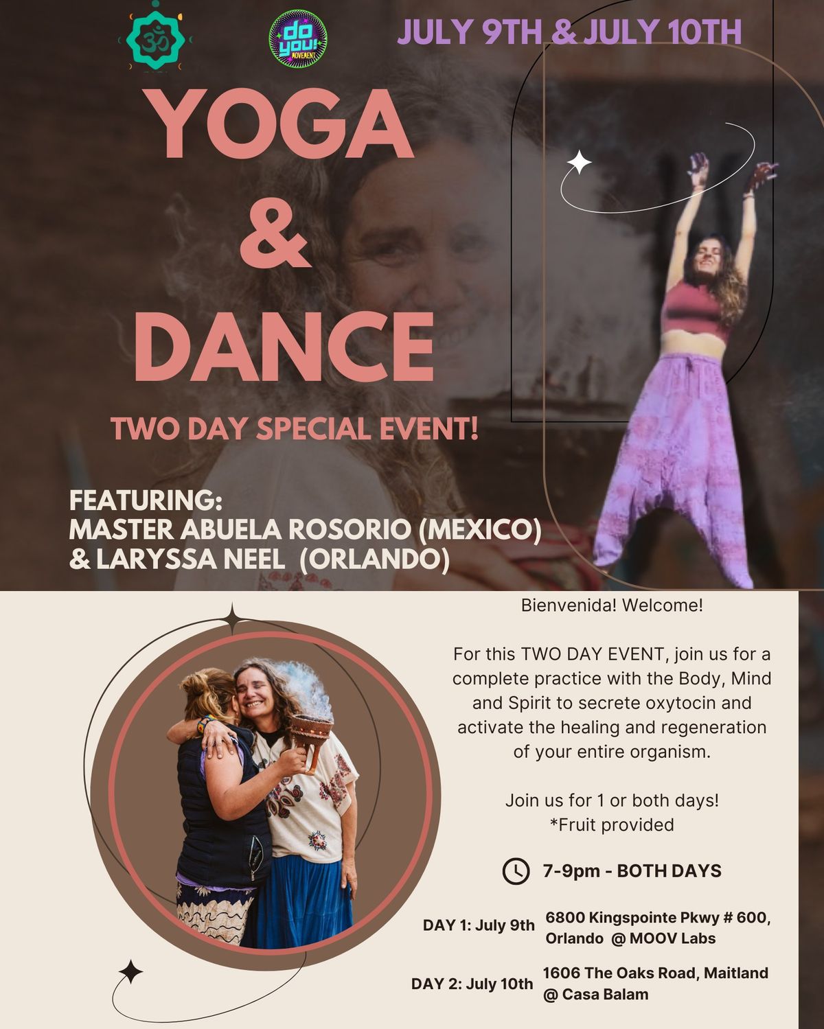 Yoga & Dance Activation with Master Rosorio!